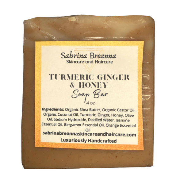 Turmeric Ginger and Honey Soap Bar