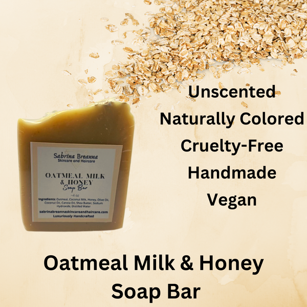 Oatmeal Milk and Honey Soap Bar