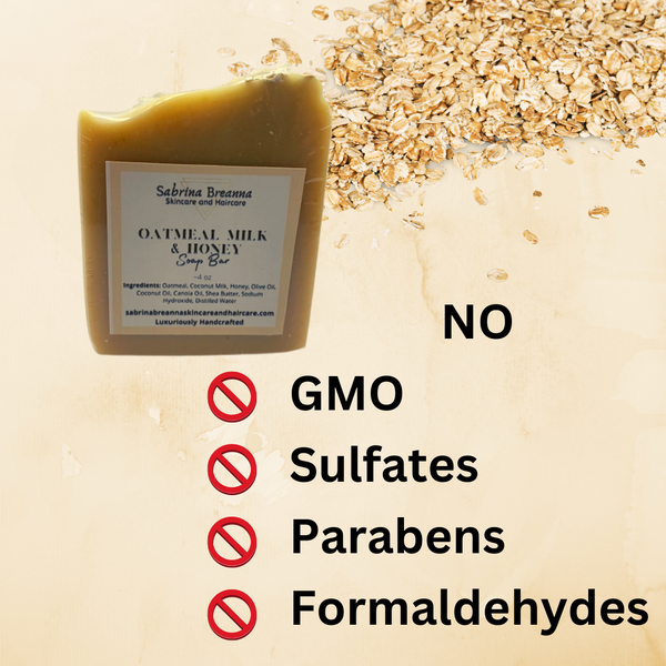 Oatmeal Milk and Honey Soap Bar