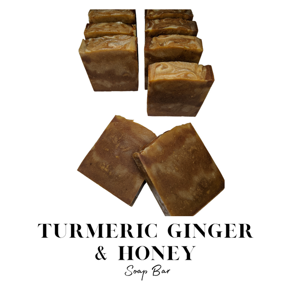 Turmeric Ginger and Honey Soap Bar