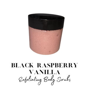 Black Raspberry Vanilla Exfoliating Body Scrub